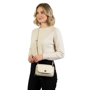 ROMANO ITALY CREAM WALLET CROSSBODY BAG WOMAN